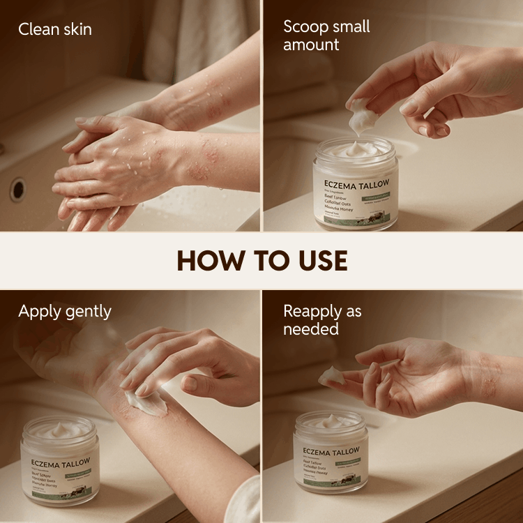 Eczema Tallow Skin Soothing Cream