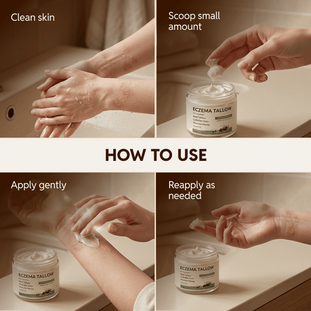 Eczema Tallow Skin Soothing Cream